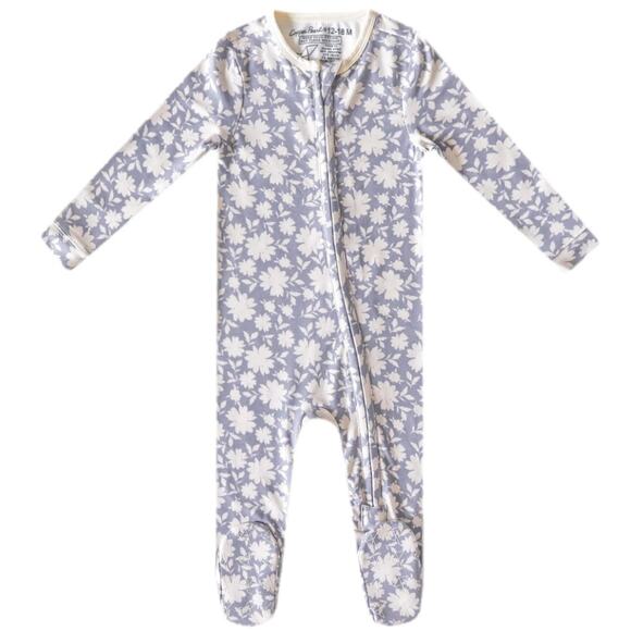 Copper Pearl Lacie Zip-Up Footie Pajama - Size 3-6 Months - Picture 1 of 4